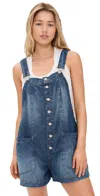 Free People You've Got The Love One Piece Romper Roulette In Roulette