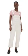 Free People Ziggy Denim Overal In Parchment