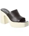 Free People Zoe Platform Slide Sandal In Black