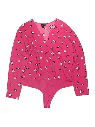 Free Press Bodysuit In Pink