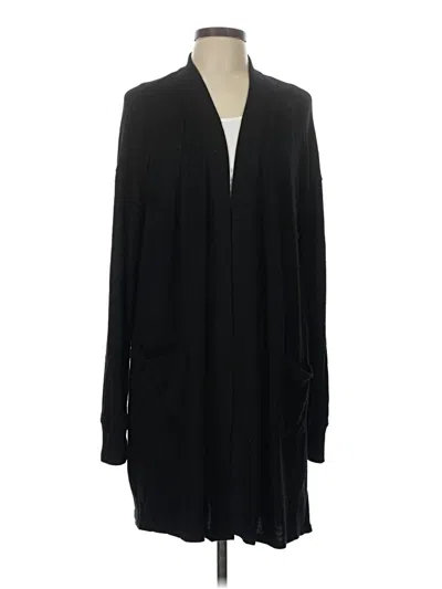 Pre-owned Free Press Cardigan Sweater In Black