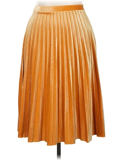 Pre-owned Free Press Casual Skirt In Orange
