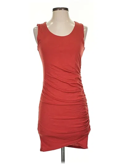 Pre-owned Free Press Cocktail Dress In Red
