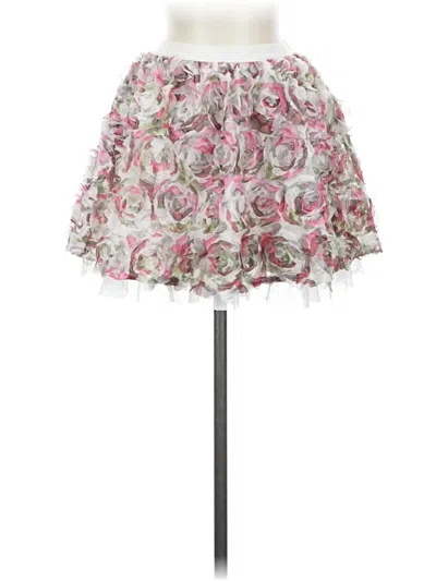 Pre-owned Free Press Formal Skirt In Pink