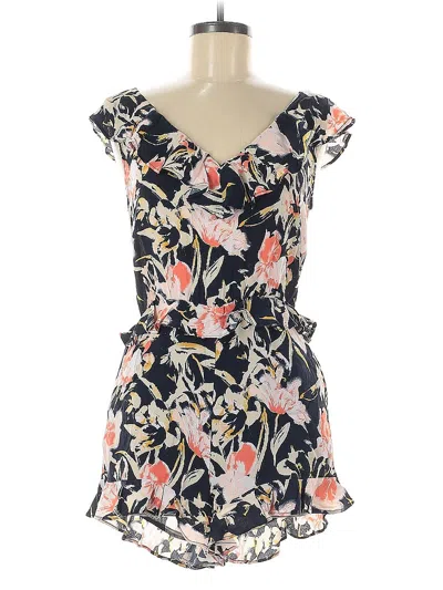 Pre-owned Free Press Romper In Blue