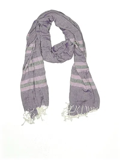 Pre-owned Free Press Scarf In Purple