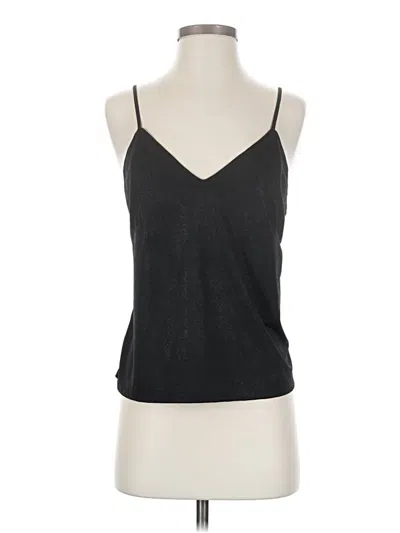 Pre-owned Free Press Sleeveless Top Black Halter Neckline Tops