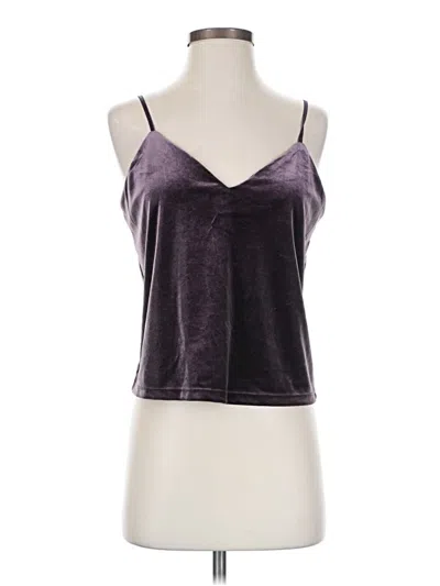 Pre-owned Free Press Sleeveless Top Purple Halter Neckline Tops