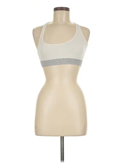 Pre-owned Free Press Tank Top Silver Halter Neckline Tops