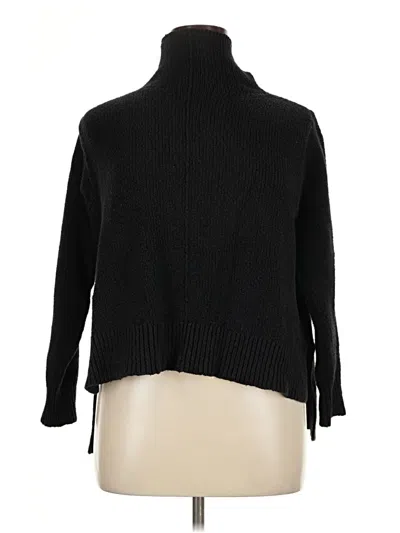 Pre-owned Free Press Turtleneck Sweater In Black