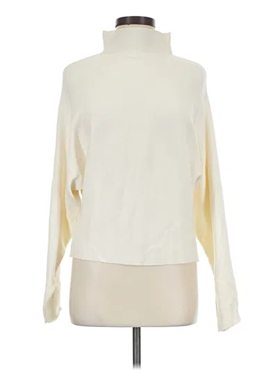 Pre-owned Free Press Turtleneck Sweater In Ivory