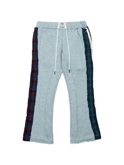 Free Refills Flannel Flare Track Pants In Multi