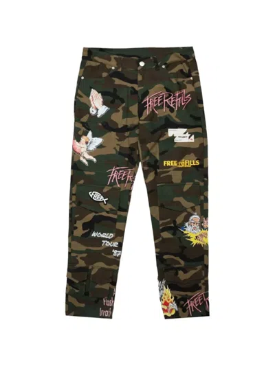 Free Refills Floyd Camouflage-print Cargo Pants In Multi