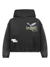 Free Refills Showcase Graphic-print Hoodie In Black