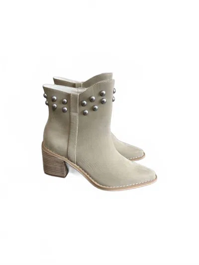 Free Soul Women's Alofi Studded Ankle Boots In Taupe In Gray