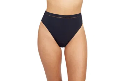 Free Sport By Gottex Champion Solid High Waist Swim Bottom In Black