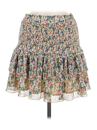 Pre-owned Free The Roses Casual Skirt In Green