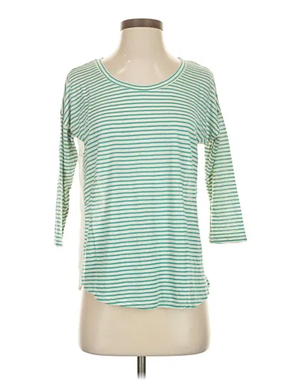 Pre-owned Freebird 3/4 Sleeve T-shirt In Green
