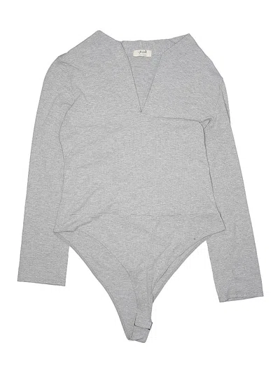 Pre-owned Freebird Bodysuit In Gray