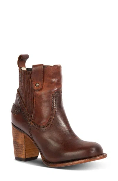 Freebird Bowin Leather Bootie In Multi