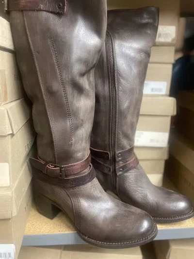 Pre-owned Freebird By Steven Clive Leather Boots Brown Size 9