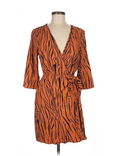 Pre-owned Freebird Casual Dress In Orange