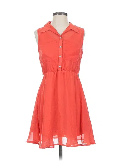 Pre-owned Freebird Casual Dress In Orange