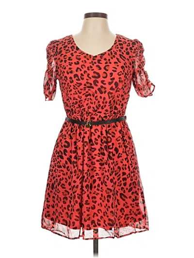 Pre-owned Freebird Casual Dress In Red