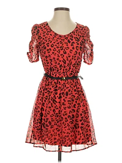 Pre-owned Freebird Cocktail Dress In Red