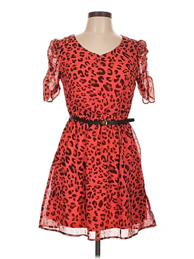 Pre-owned Freebird Cocktail Dress In Red