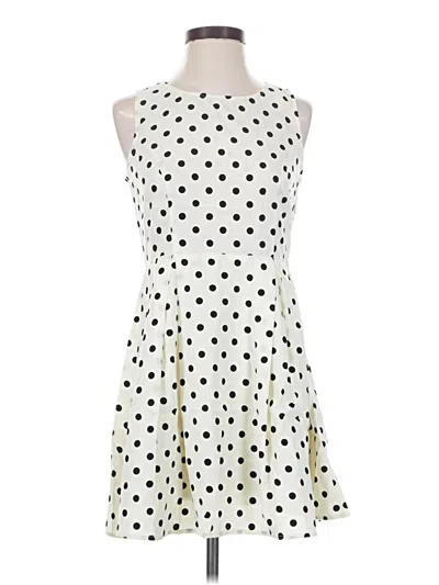 Pre-owned Freebird Cocktail Dress In White