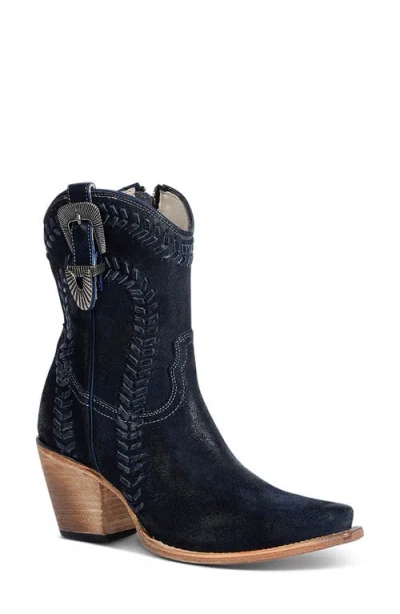 Freebird Freya Leather Western Bootie In Multi