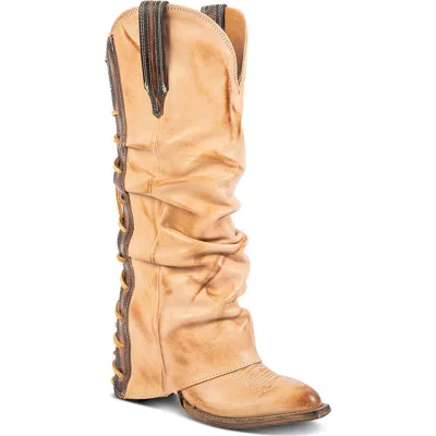 Freebird Jules Leather Western Boot In Brown