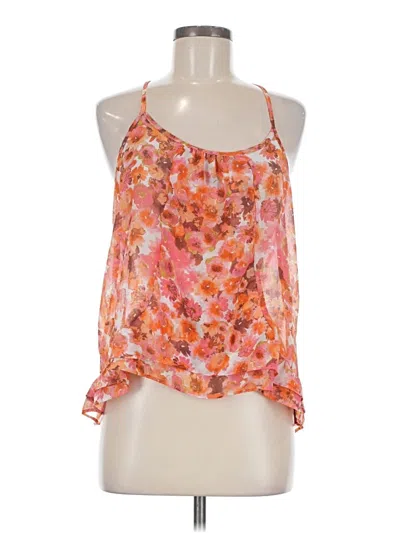 Pre-owned Freebird Sleeveless Blouse In Orange