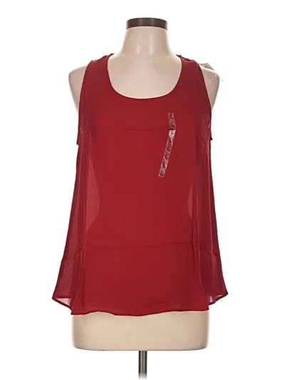 Pre-owned Freebird Sleeveless Blouse In Red