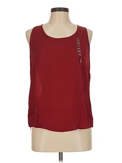 Pre-owned Freebird Sleeveless Top Burgundy Scoop Neck Tops
