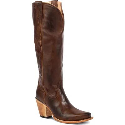 Freebird Thunderbird Leather Western Boot In Brown