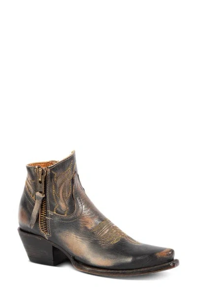 Freebird Wolfie Western Bootie In Multi