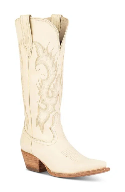 Freebird Woodland Leather Western Boot In Neutral