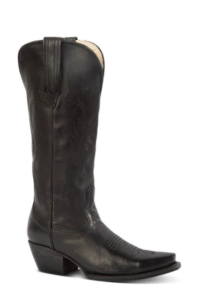 Freebird Woodland Leather Western Boot In Black