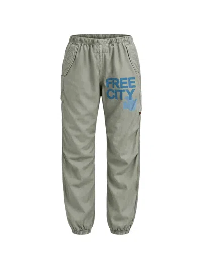 Freecity Airjump Cargo Pants In Gray