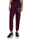 Freecity Cotton Sweatpants In Eggplant