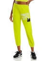 Freecity Cotton Sweatpants In Glow Yellow