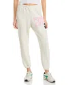 Freecity Free City Cotton Logo Sweatpants In Cream Ballerina