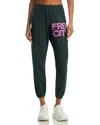 Freecity Free City Cotton Logo Sweatpants In Grey Tent