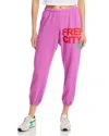 Freecity Large Sweatpant Pinklips Cherry In Multi In Pink Juice