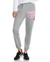 Freecity Free City Cotton Logo Sweatpants In Silver Cloud In Silver Cloud