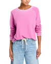Freecity Free City Lucky Rabbits Cotton Sweatshirt In Pinkshrooms