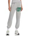 Freecity Heathered Logo Sweatpants In Heather Army