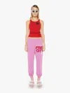 FREECITY LARGE SWEATPANT PINKLIPS CHERRY IN MULTI - SIZE X-SMALL